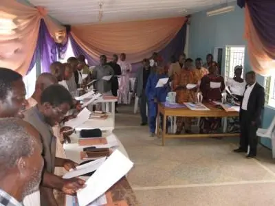 Ngas Reviewers Singing Ngas Song During 2015 Reviewers Workshop